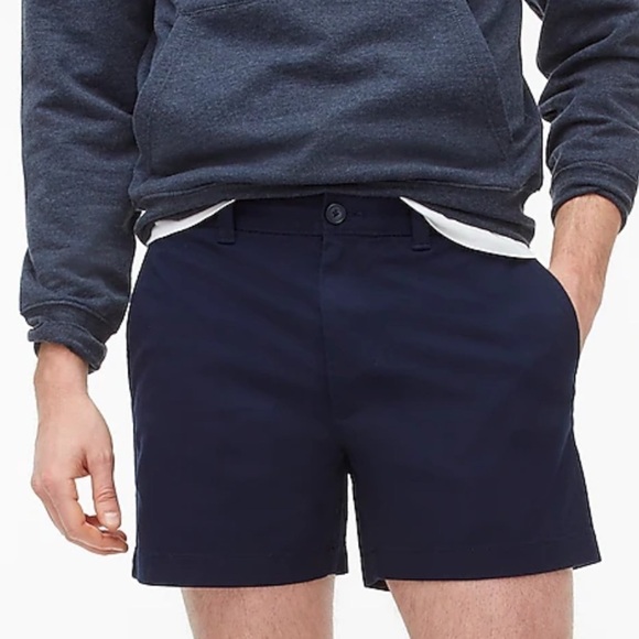 J. Crew Other - J crew 5" flex chino short navy blue